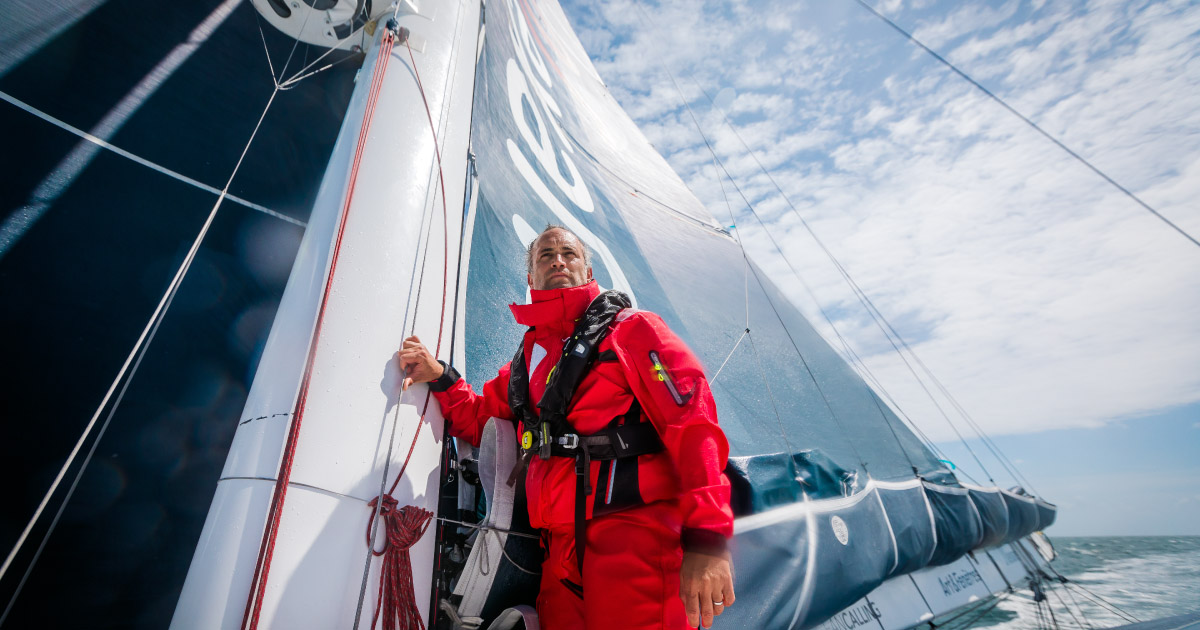 Hager Group official sponsor of Vendée Globe skipper Fabrice Amedeo