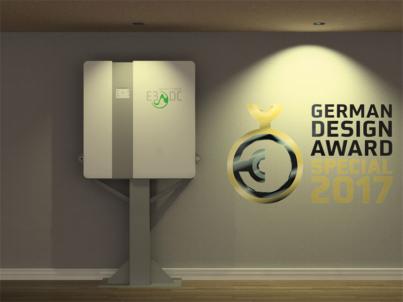 German Design Award für Stromspeicher von E3/DC