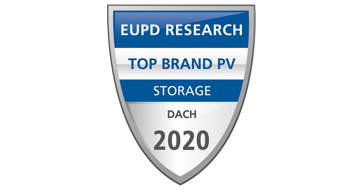 E3/DC ist auch 2020 „Top Brand PV Speicher“ in Deutschland