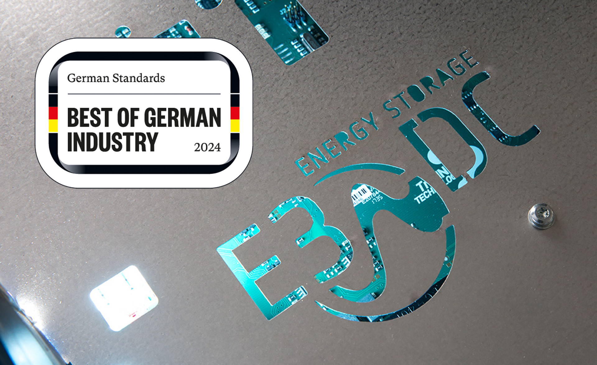 Ausgezeichnete Speichertechnologie: E3/DC ist „Best of German Industry“